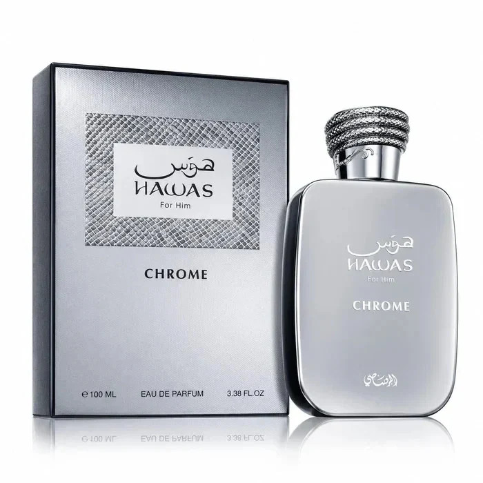 Hawas Chrome For Men Eau de Parfum 100ml Hawas Chrome For Men Eau de Parfum 100ml