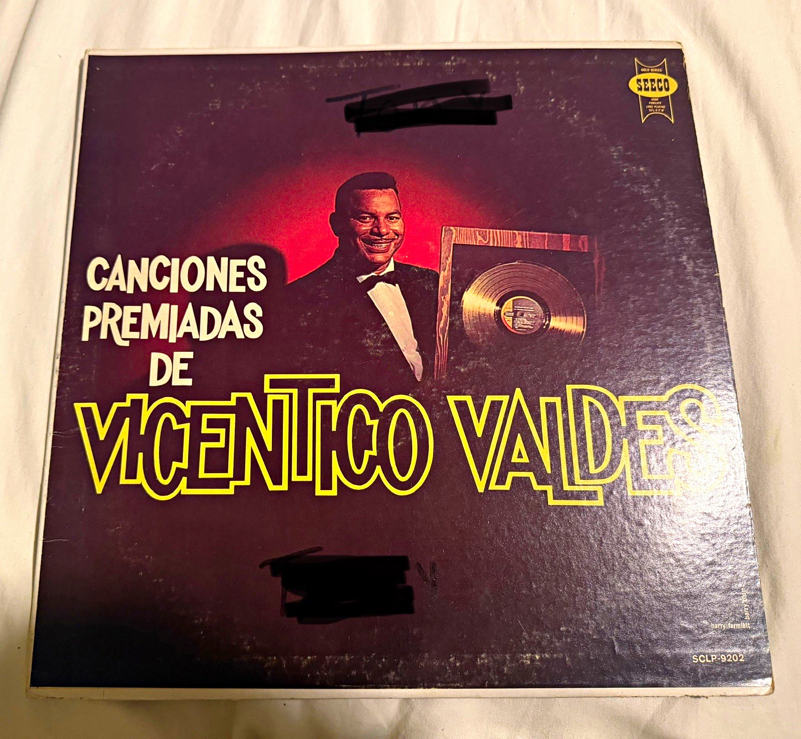 Vicentico Valdés - Canciones Premiadas De Vicentico Valdes Vinyl LP 12\ Vicentico Valdés - Canciones Premiadas De Vicentico Valdes Vinyl LP 12\