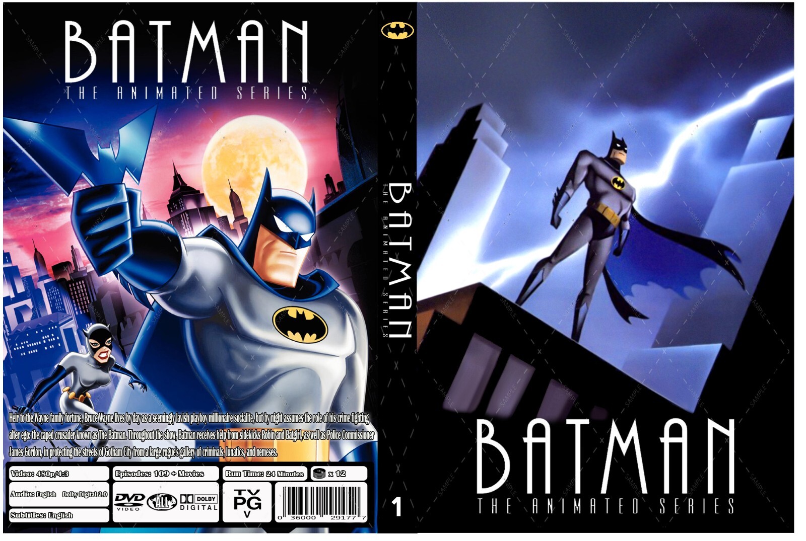 Batman The Animated Series 1992 Complete Series Episodes 1-109+Movies Eng Audio Batman The Animated Series 1992 Complete Series Episodes 1-109+Movies Eng Audio