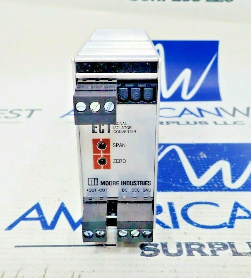 MOORE INDUSTRIES ECT/4-20MA/4-20MA/24DC SIGNAL ISOLATOR/CONVERTER/SPLITTER NEW