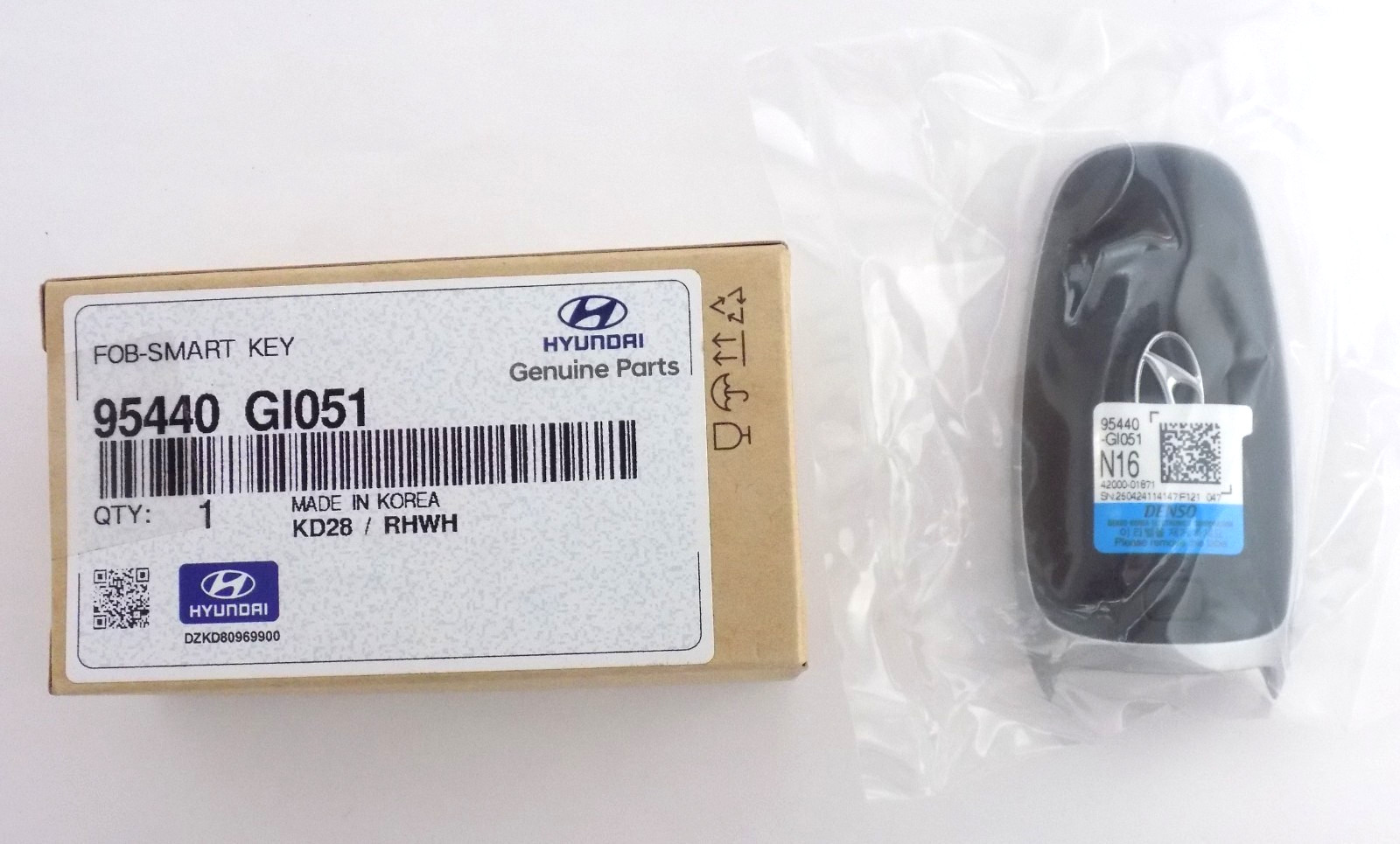 2022-2024 HYUNDAI IONIQ 5 REMOTE KEY FOB 95440-GI051 FD01480 NEW SEALED BOX OEM