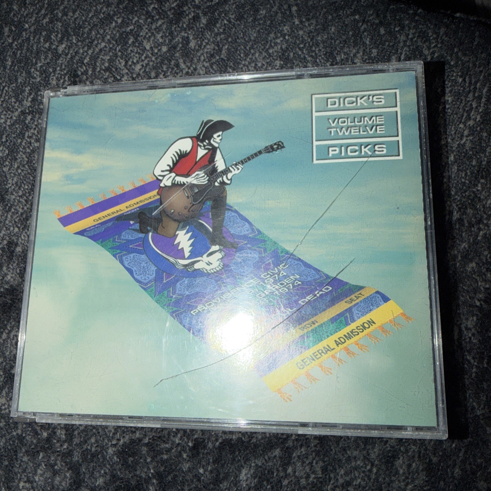 Grateful Dead Dick's Picks Volume Twelve CD Boston Garden June 1974 Read Descrip
