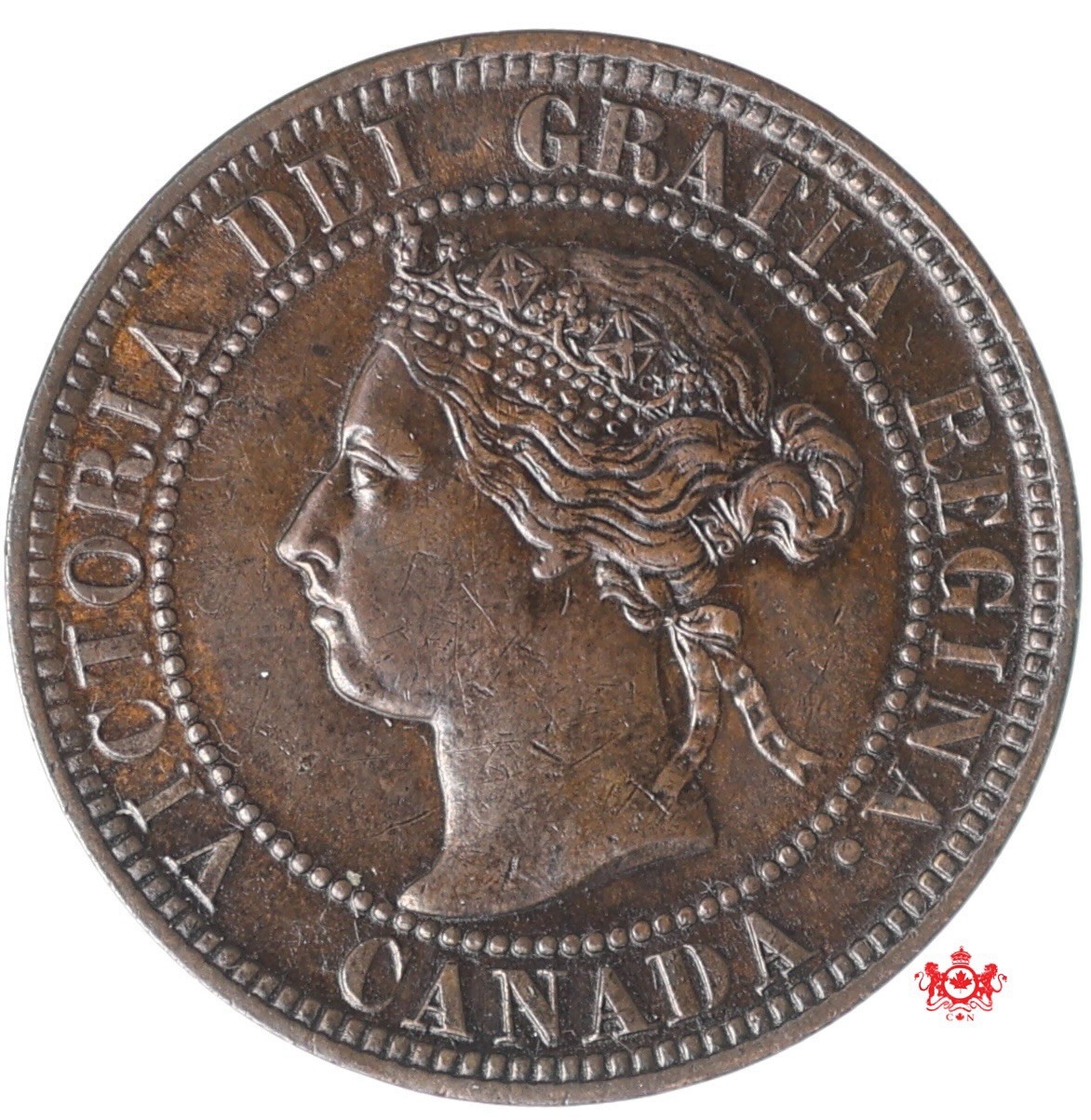 1898H Canada 1 Cent - EF/AU - Lot#12531