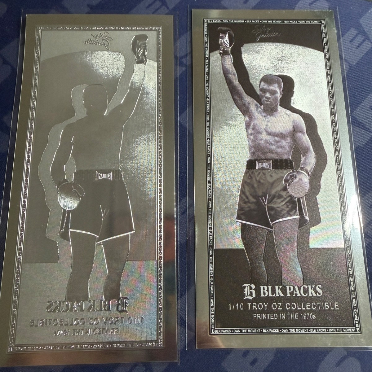 1 X SilverBack Muhammad Ali .999 Foil Note 1/10 Troy Oz + Digital Boxing Moment