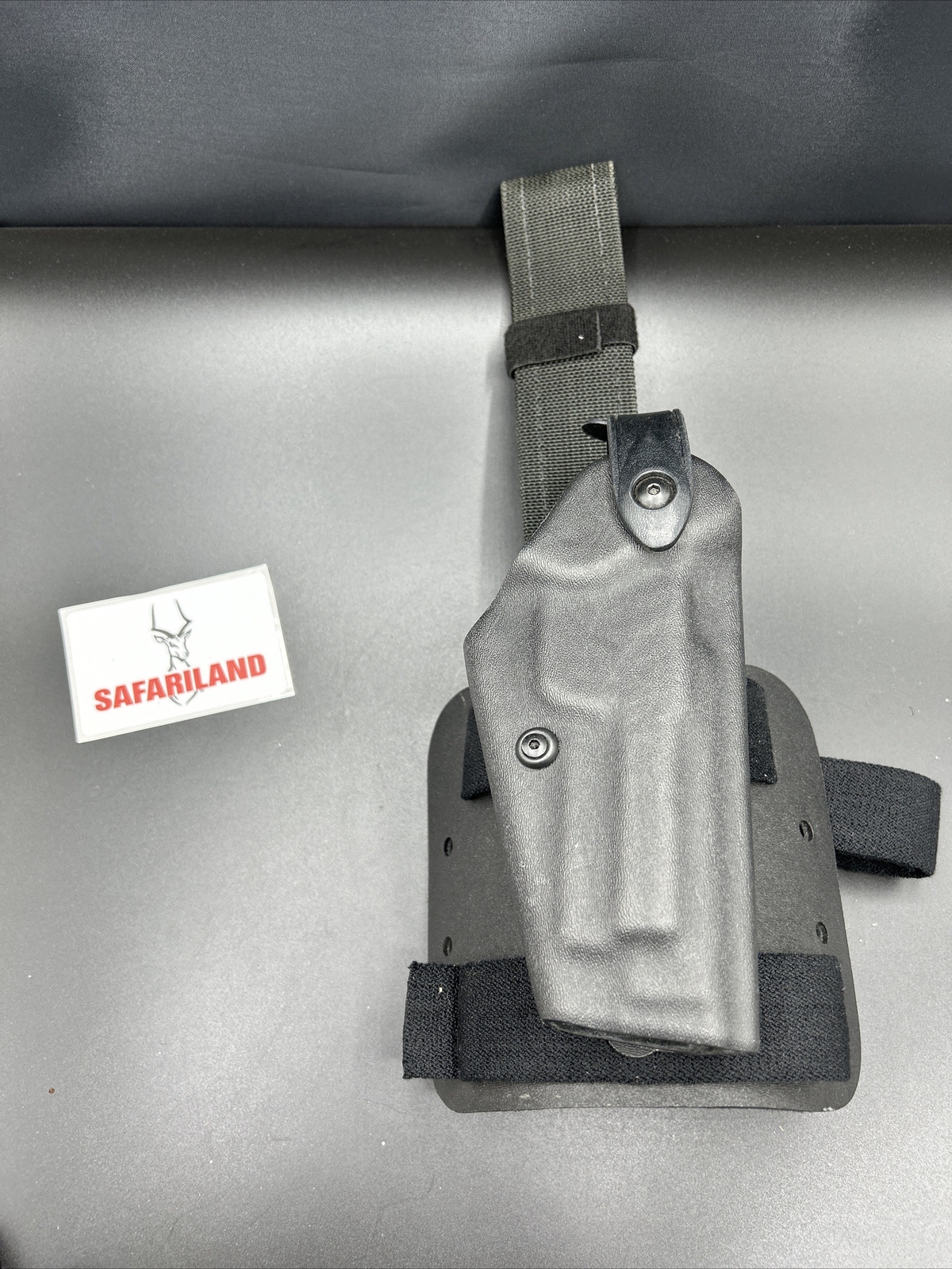 Oldgen Safariland 6004-73 Beretta 92 Drop Leg Holster Right Hand Black Oldgen Safariland 6004-73 Beretta 92 Drop Leg Holster Right Hand Black
