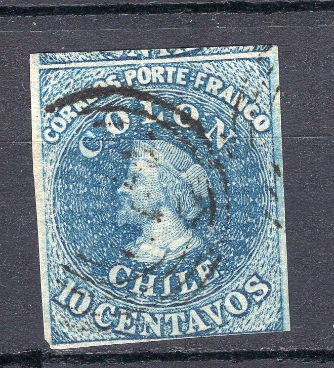 CHILE, SOFICH # 6 FB 10-1, 4 MARGINS, DESMADRYL, USED CHILE, SOFICH # 6 FB 10-1, 4 MARGINS, DESMADRYL, USED