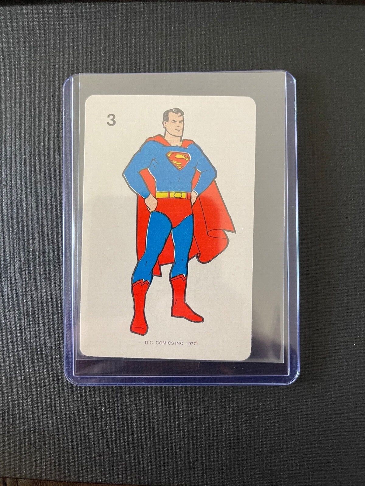 1977 Russell's Vintage DC Comics Trading Card Game #3 Supermanš„ORIGINAL $each 1977 Russell's Vintage DC Comics Trading Card Game #3 Supermanš„ORIGINAL $each