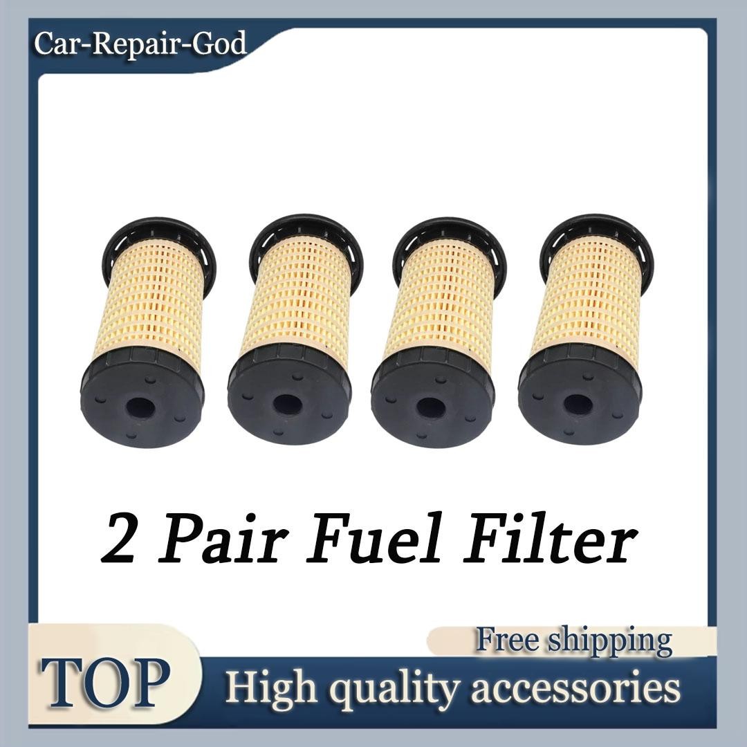 For Perkins 850 1100 1200 Engines 3611274 1104D-E44T 4PCS Fuel Filter
