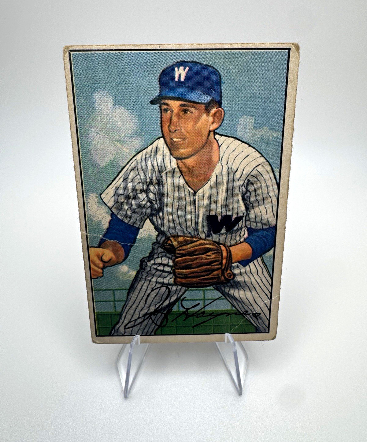 Bowman 1952 Bowman Joe Haynes Washington Senators #103 Base Set Card