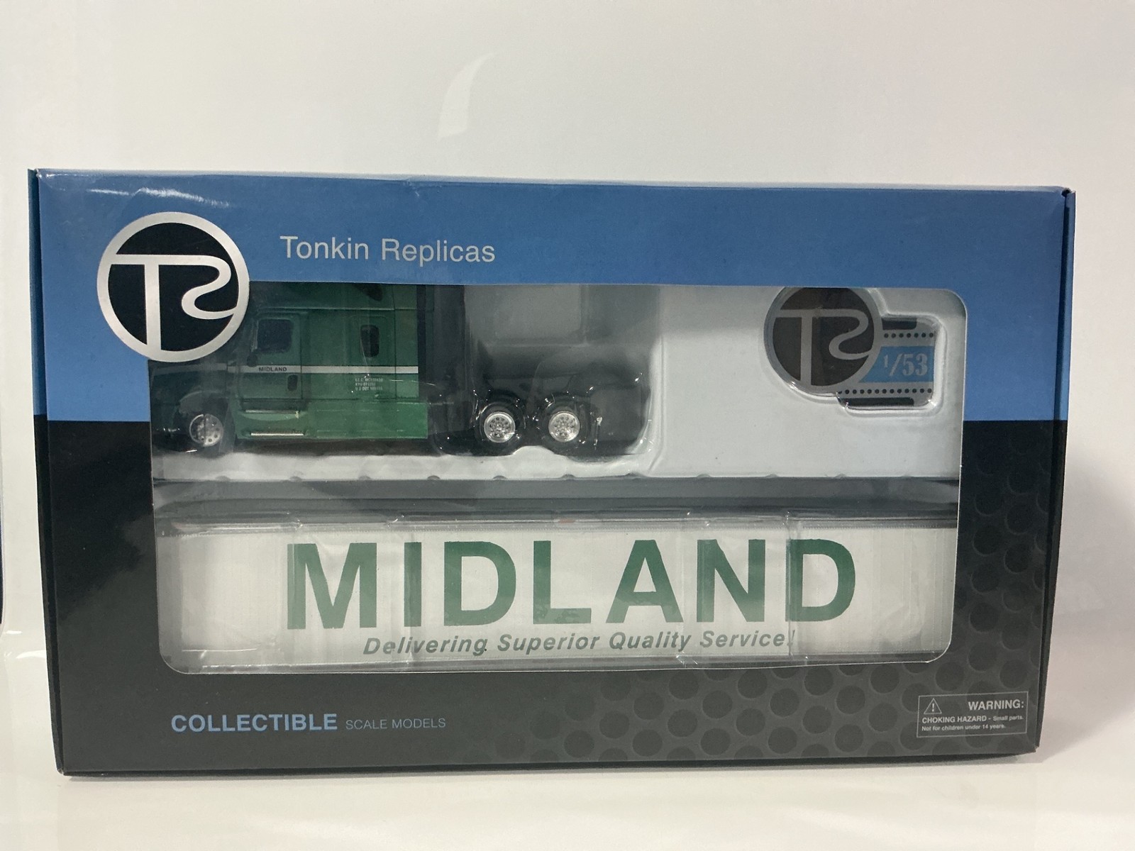 1:53 TONKIN REPLICAS MIDLAND TRUCKING  SEMI TRUCK