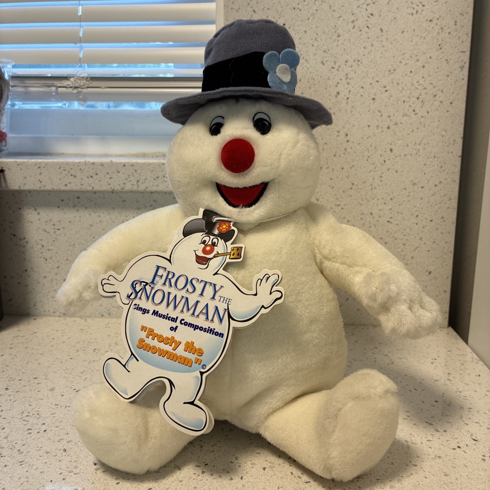 Vtg Gemmy Animated Frosty The Snowman 1999 Singing Dancing Christmas Plush 11\ Vtg Gemmy Animated Frosty The Snowman 1999 Singing Dancing Christmas Plush 11\