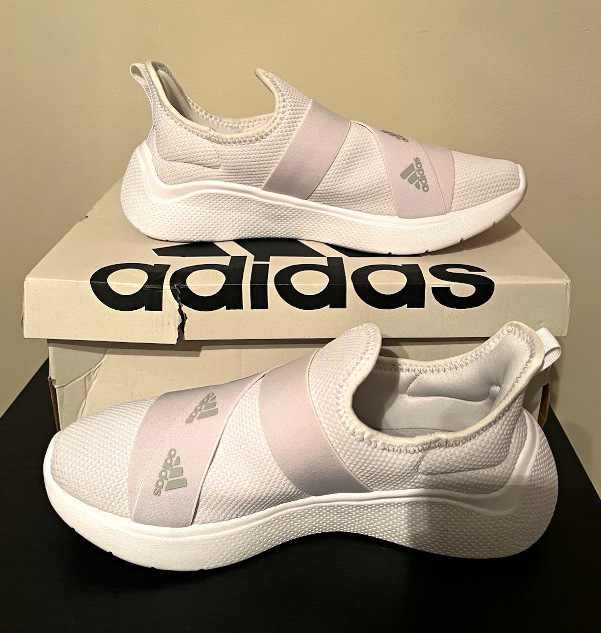 adidas Puremotion Adapt SPW Women\'s Low Top Mesh Slip-On Running Sneaker ID4430 adidas Puremotion Adapt SPW Women\'s Low Top Mesh Slip-On Running Sneaker ID4430