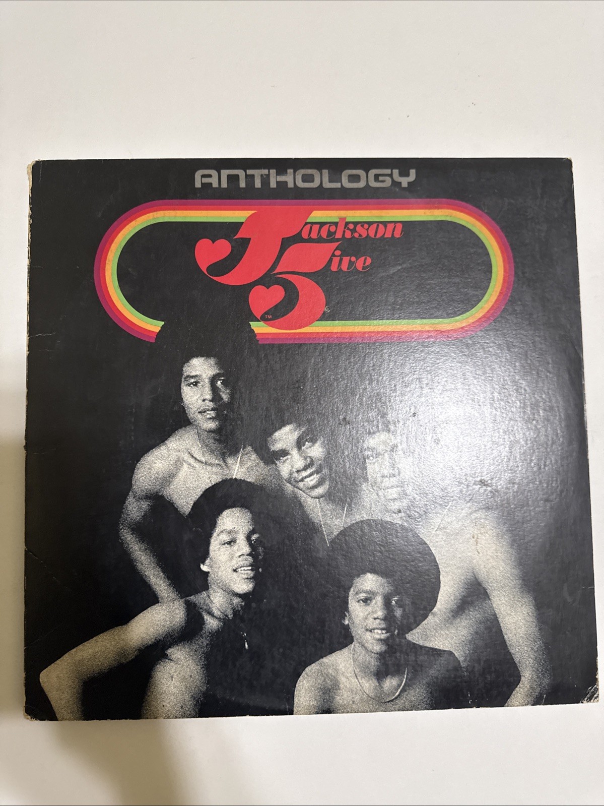 Jackson Five Anthology Motown M7-868R3) Triple LP Early First Pressing