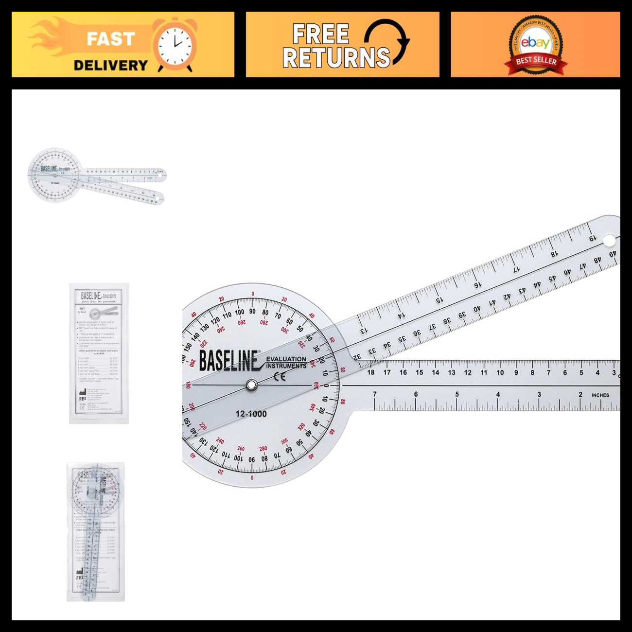 High-Precision 360° ISOM Goniometer - 12\ High-Precision 360° ISOM Goniometer - 12\
