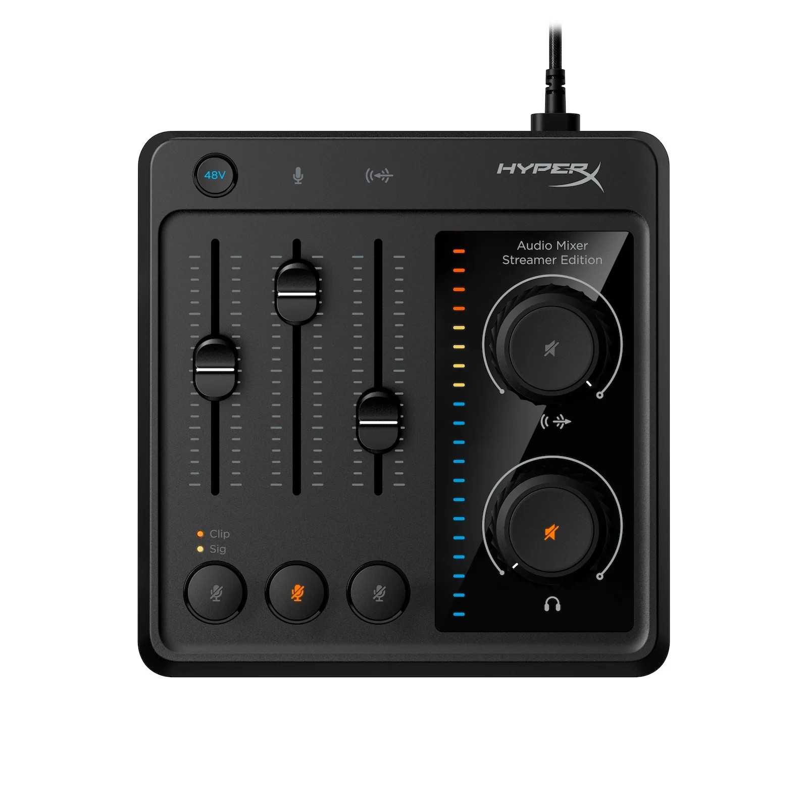 [NEW] HyperX Audio Mixer USB Audio Interface with XLR and 3.5mm Inputs