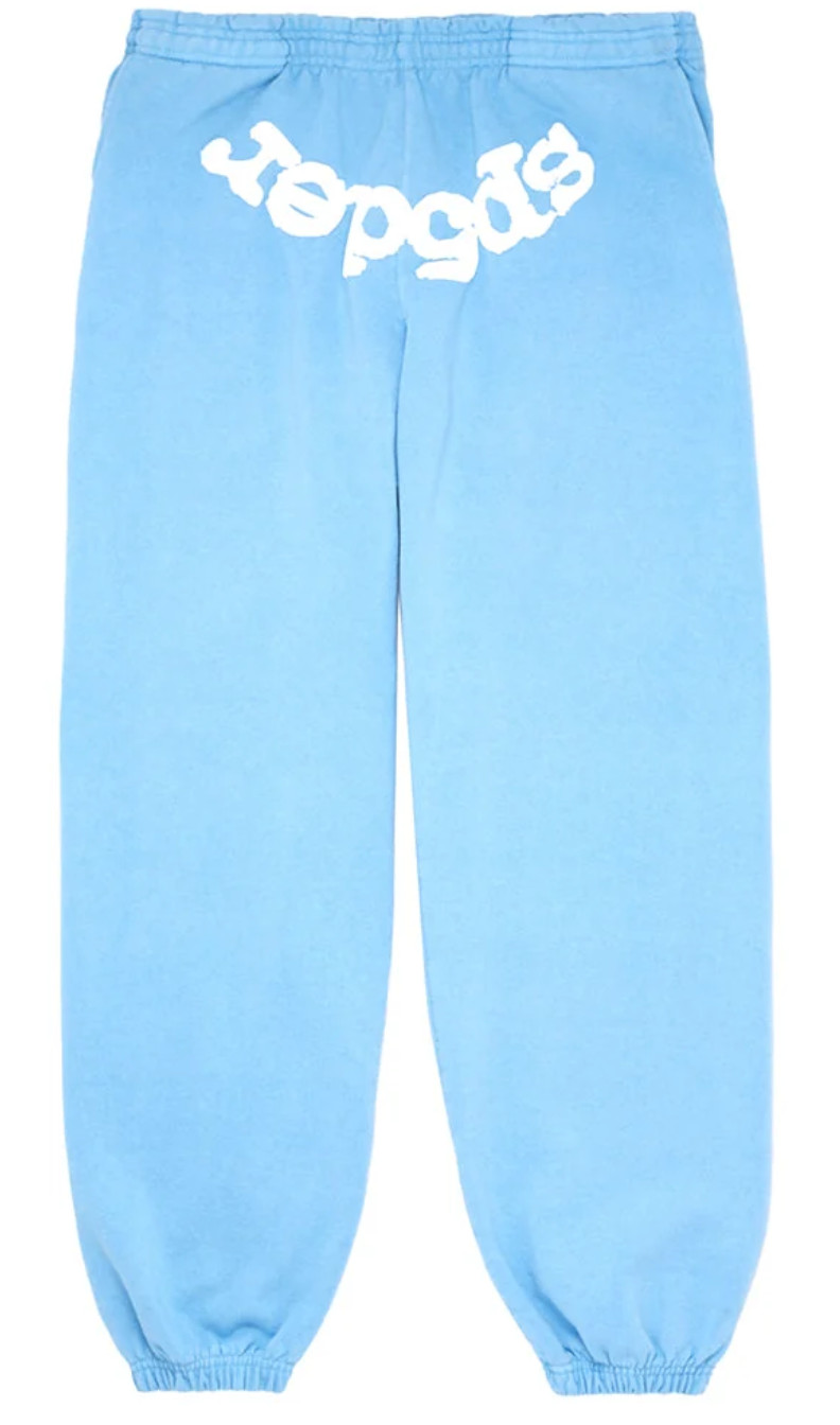 Sp5der Men's Sweatpants Web Graphic Casual Streetwear Jogger Pants Trousers