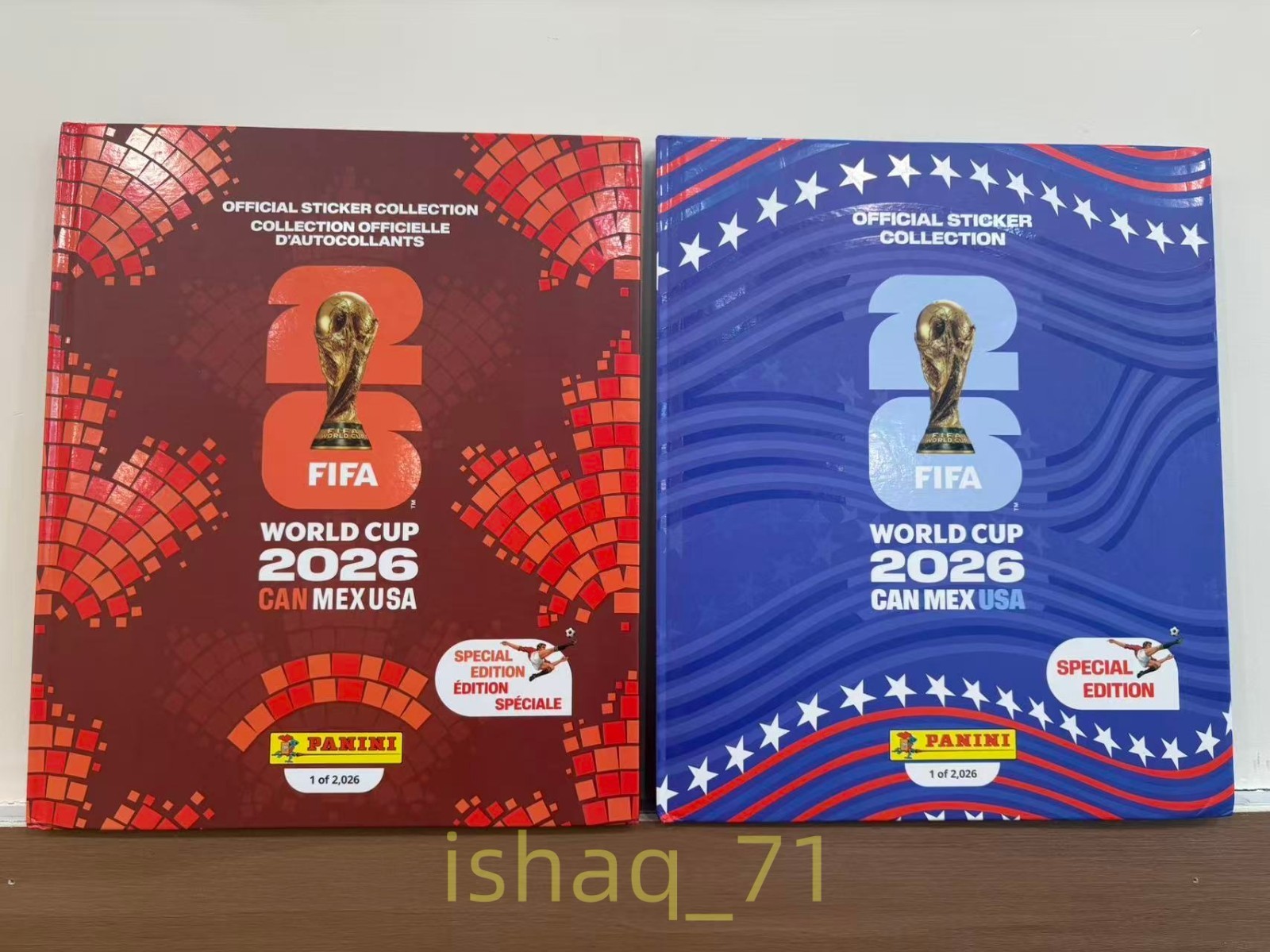 Special Edition 2026 Panini World Cup USA+CA  Hardback Album 1 of 2026  Fast