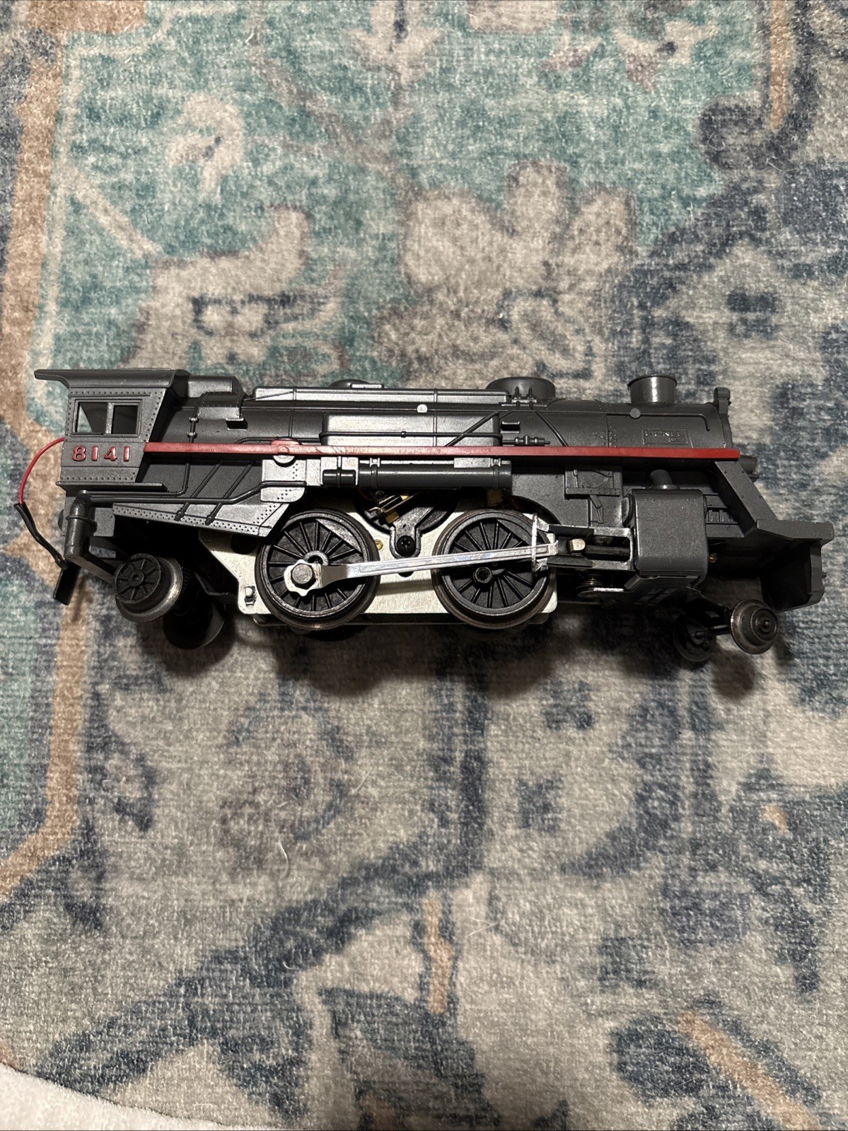 Vintage Lionel 8141 Pennsylvania 2-4-2 Steam Locomotive Engine O O27 Gauge