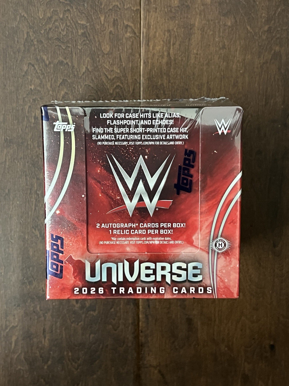 2026 Topps Universe WWE Trading Card Hobby Box 2 Auto 1 Relic New Rare IN HAND