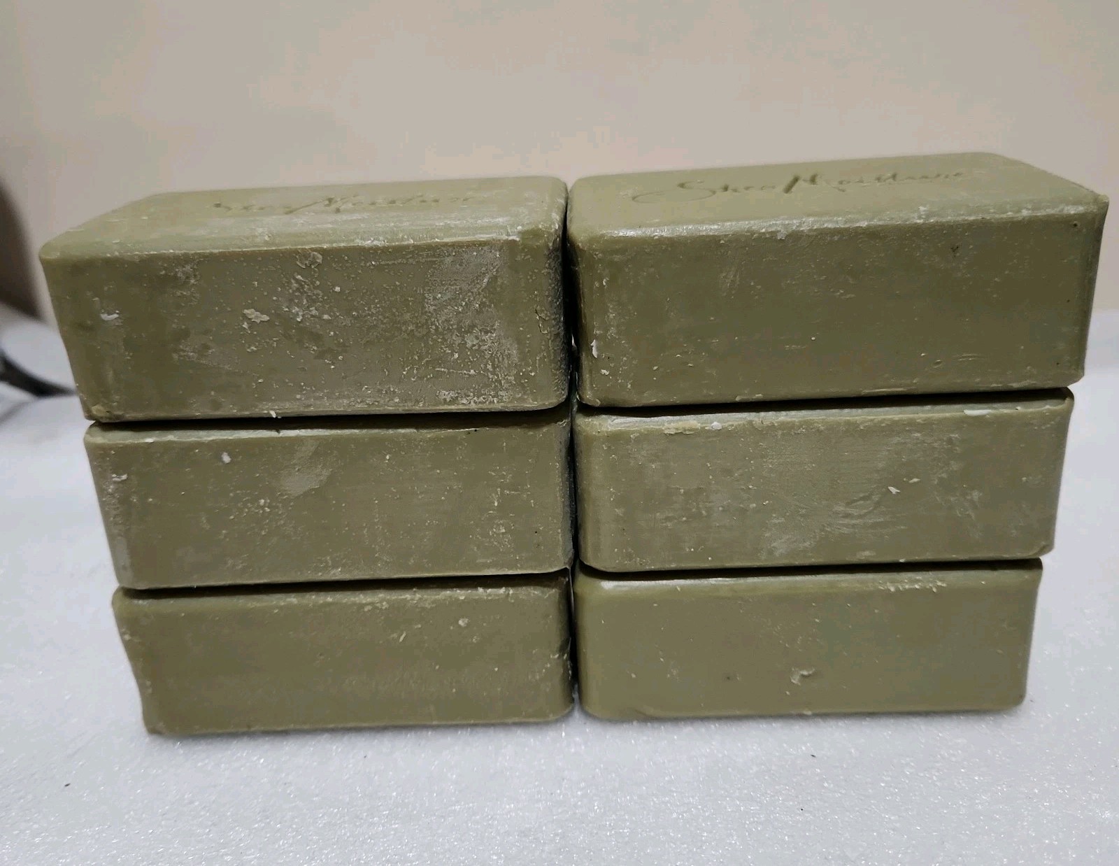Shea Moisture Olive & Green Tea Shea Butter Bar Soap 8 Oz 6 Pack Loose Unwrapped