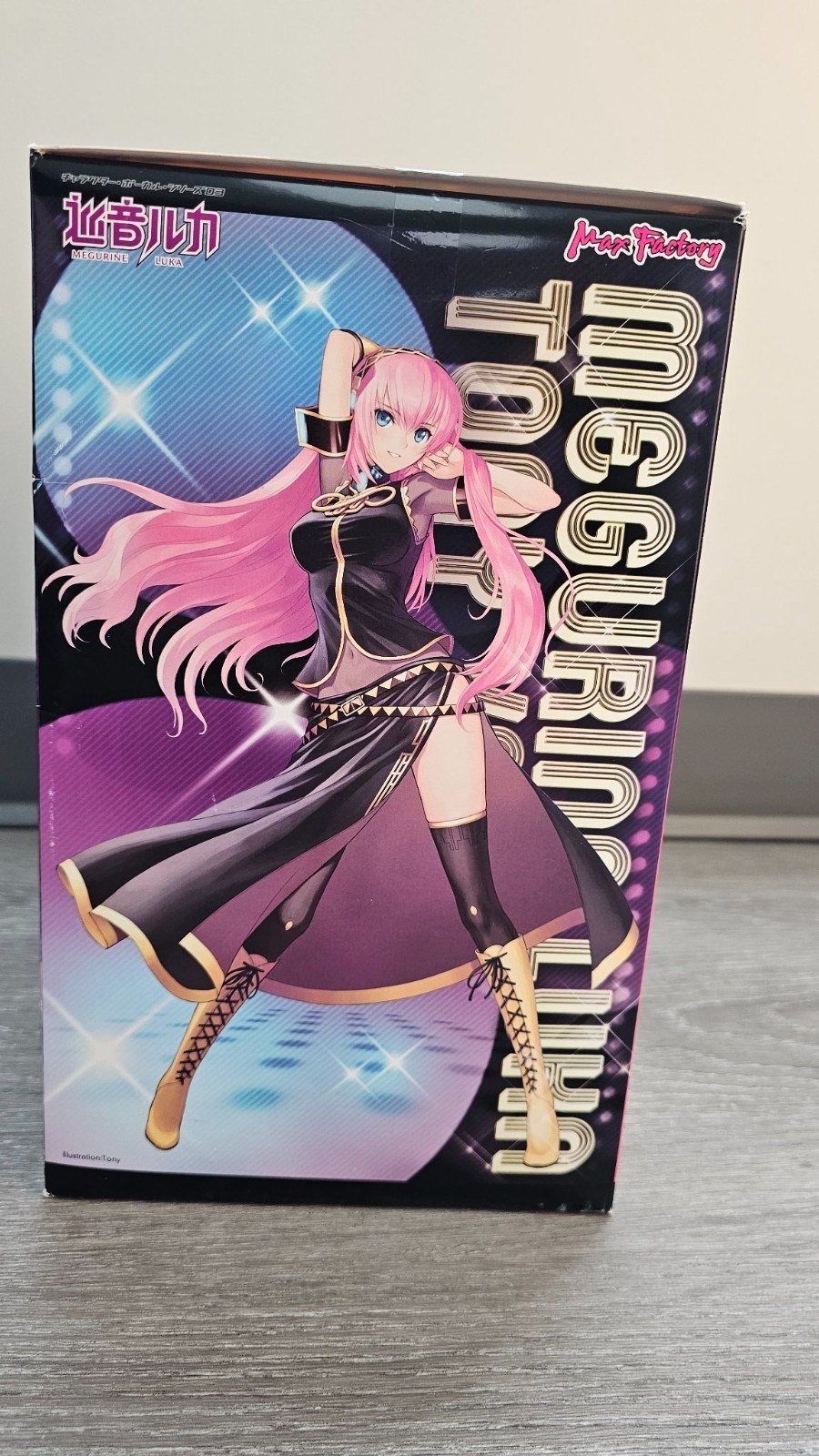 Megurine Luka Tony ver. 1/7 Scale Figure Vocaloid Max Factory Boxed Used