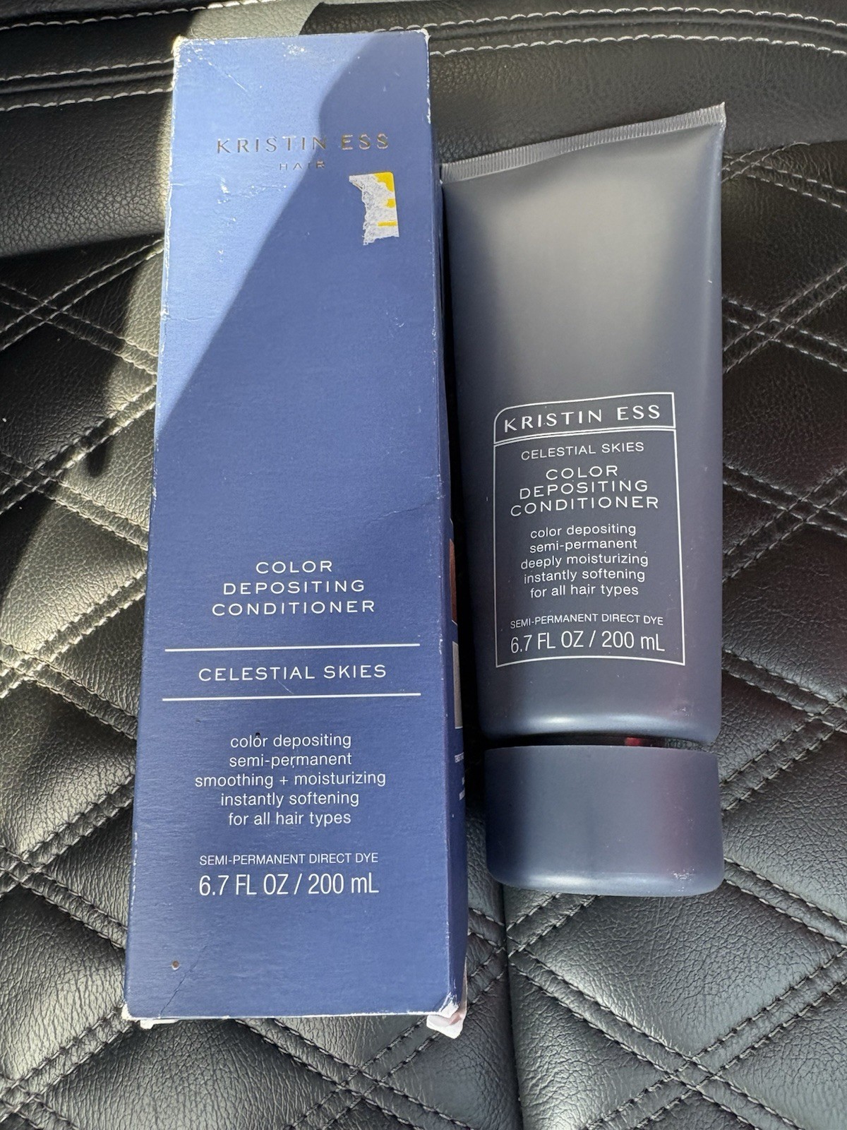 Kristin Ess Color Depositing Conditioner celestial skies, deeply moisturizing Kristin Ess Color Depositing Conditioner celestial skies, deeply moisturizing