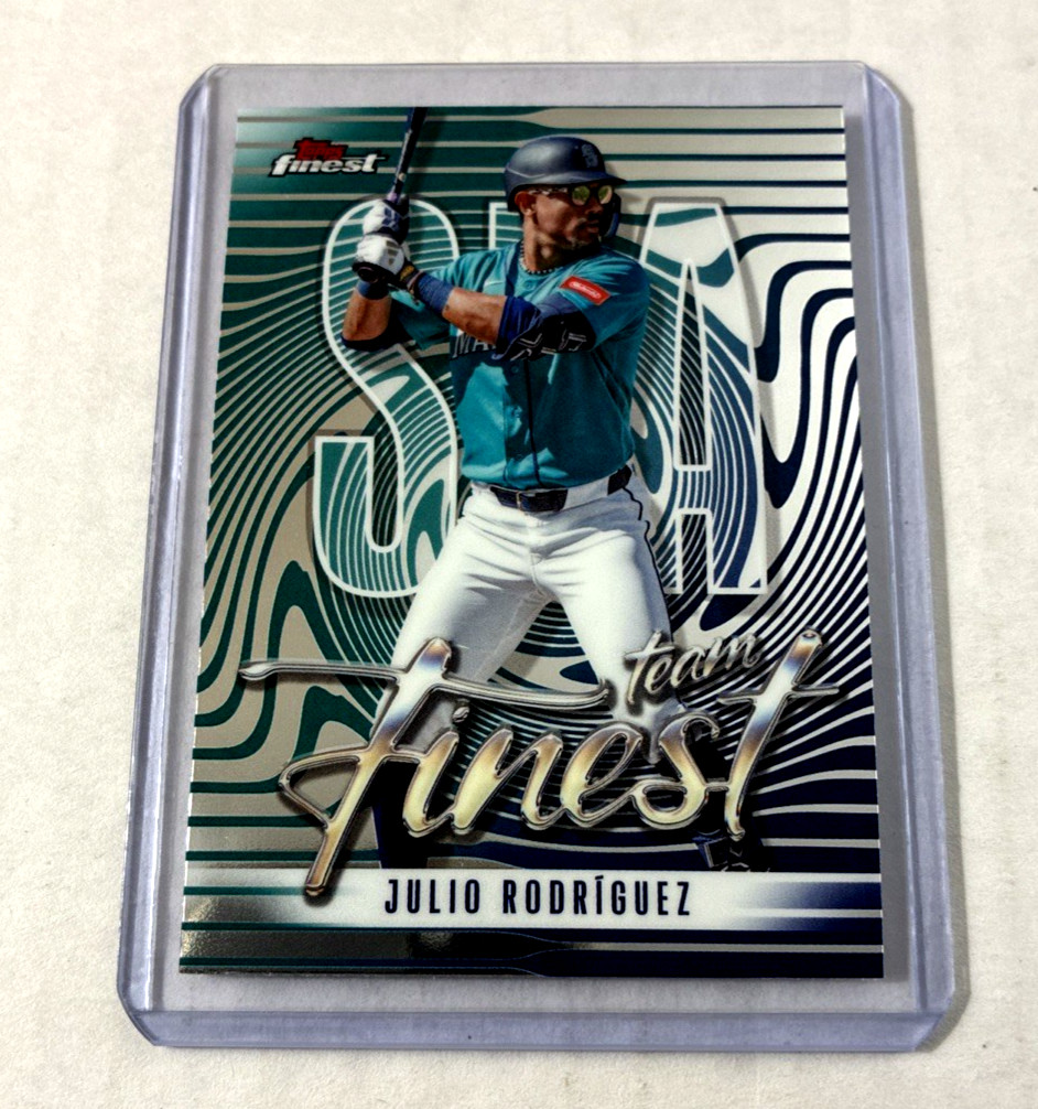 2026 Topps Finest #TF-17- Julio Rodriguez Team Finest 2026 Topps Finest #TF-17- Julio Rodriguez Team Finest