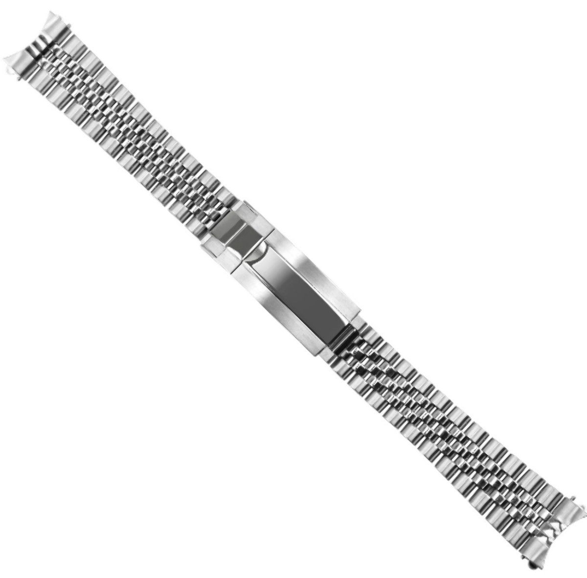 19mm Jubilee Watch Band For 34mm Rolex 1500 1505 1550 Airking 14010M Glide Lock