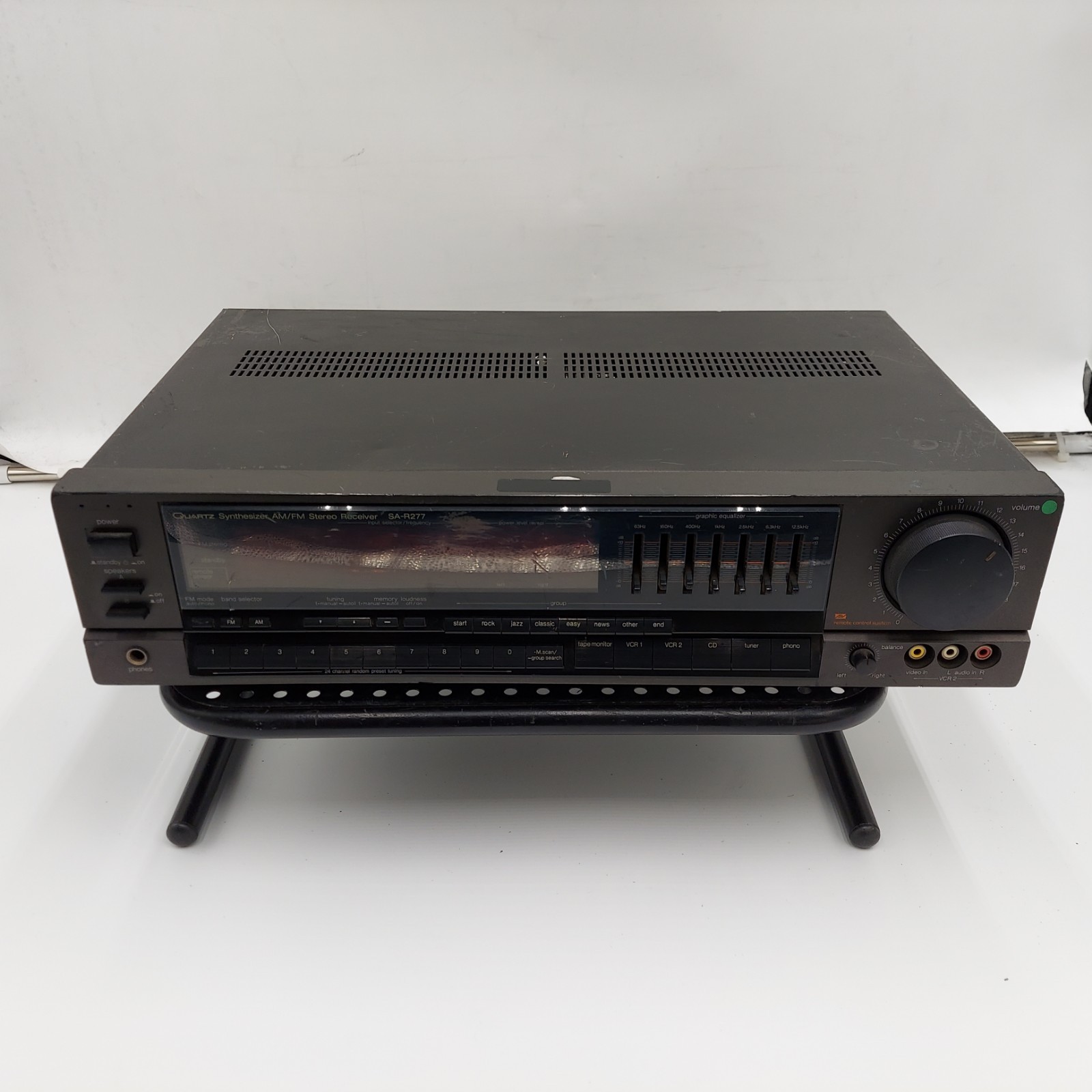 Technics SA-R277 Quarts Synthesizer AM/Fm Stereo Receiver