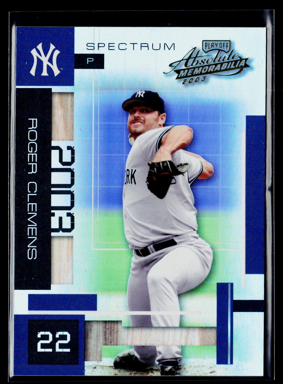 2003 Playoff Absolute Memorabilia #4 Roger Clemens Spectrum #/100