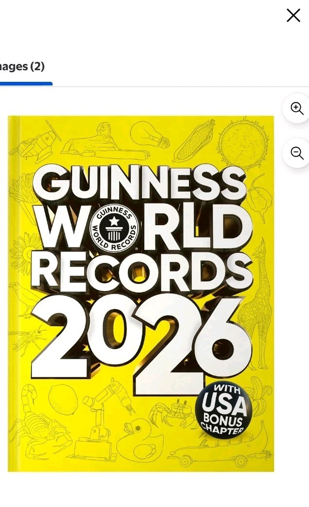 Guinness Book of World Records 2026 Hardback Hardcover Book New