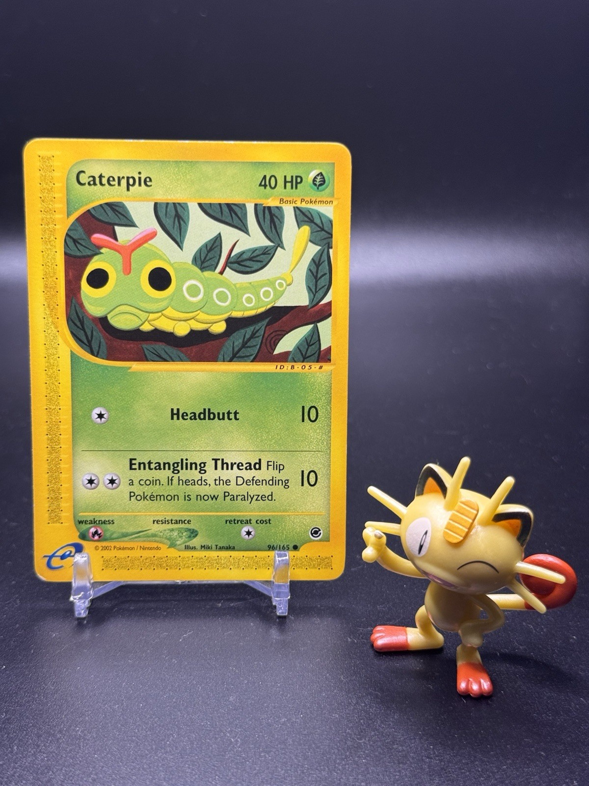 Caterpie 096/165 Pokemon Expedition Base Set Regular - LP