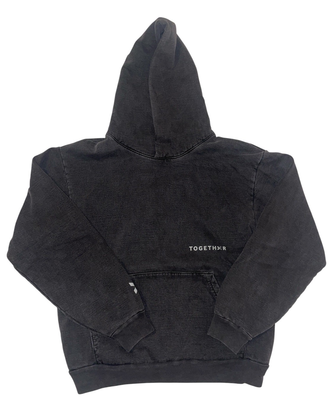 TOGETHXR Everyone Watches Womens Sports Hoodie Charcoal Gray Vintage Wash M TOGETHXR Everyone Watches Womens Sports Hoodie Charcoal Gray Vintage Wash M