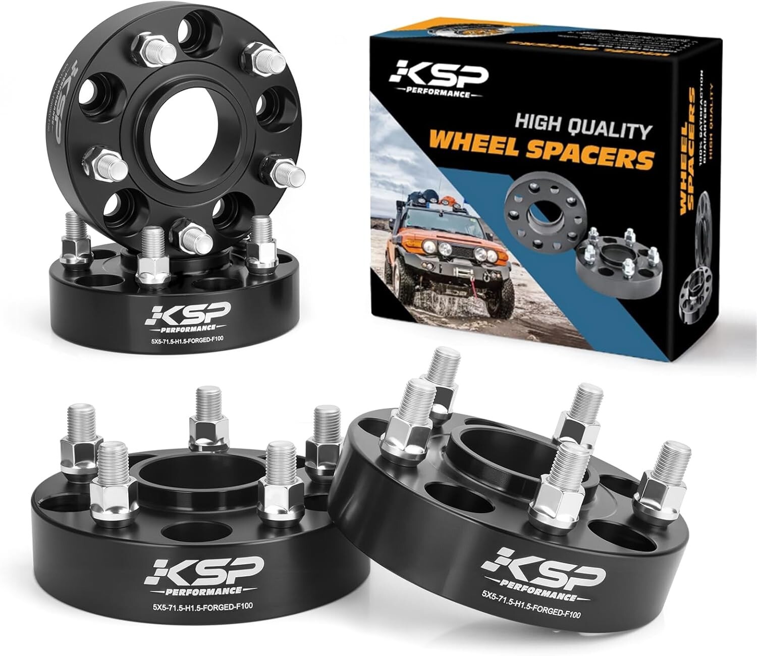 4pcs 5x5'' wheel spacers 1.5'' for Grand Cherokee Wrangler JL/JLU Gladiator JT 4pcs 5x5'' wheel spacers 1.5'' for Grand Cherokee Wrangler JL/JLU Gladiator JT