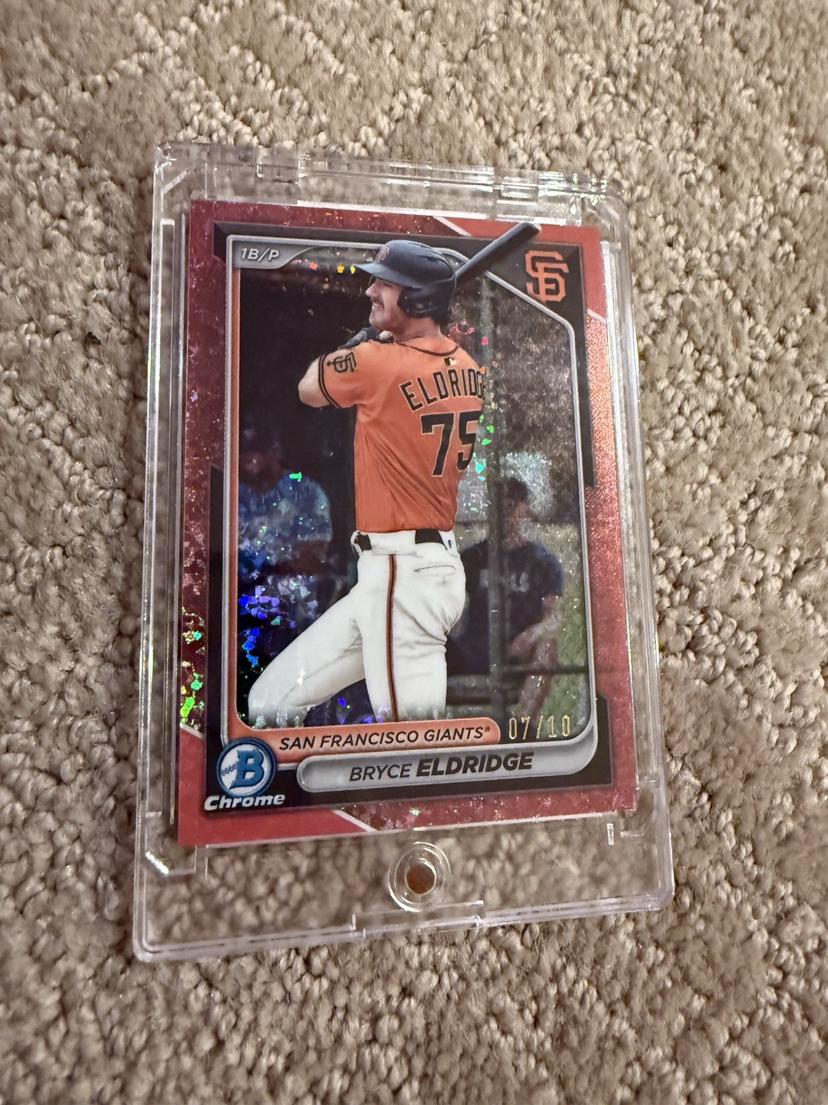 BRYCE ELDRIDGE RC 07/10 BOWMAN CHROME #BCP-134 🔥 2024 Refractor Near Mint