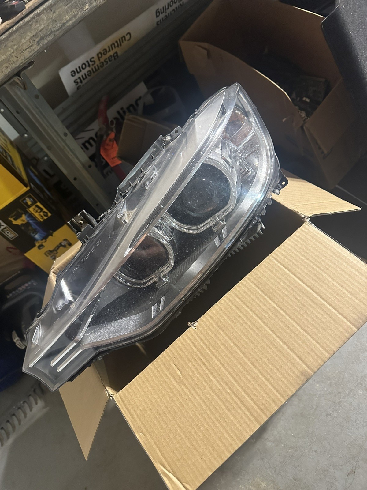2012-2018 BMW OEM LED Adaptive Headlight Headlamp Assembly driver side 