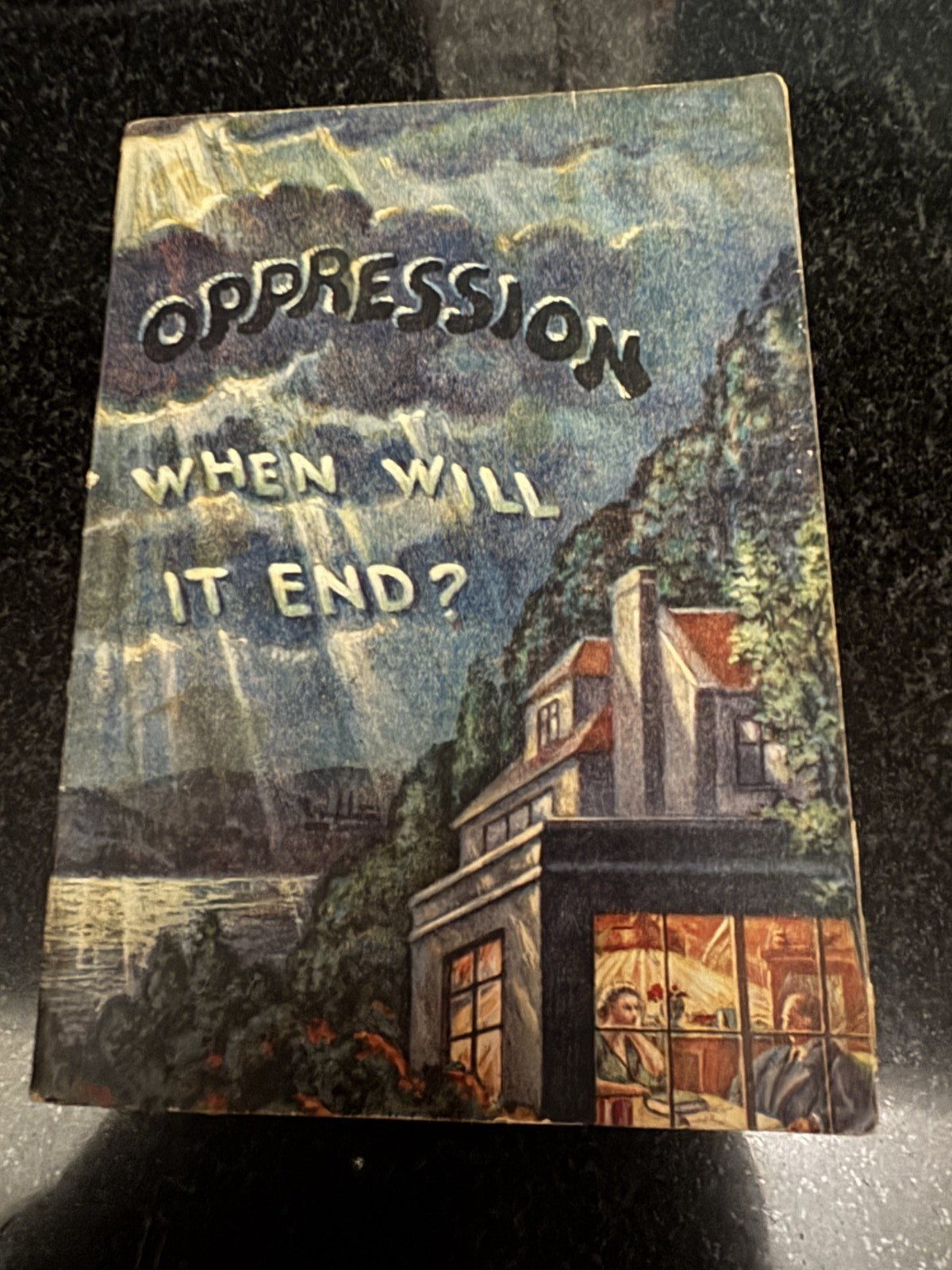 WATCHTOWER BOOKLET OPPRESSION 1929 J F RUTHERFORD