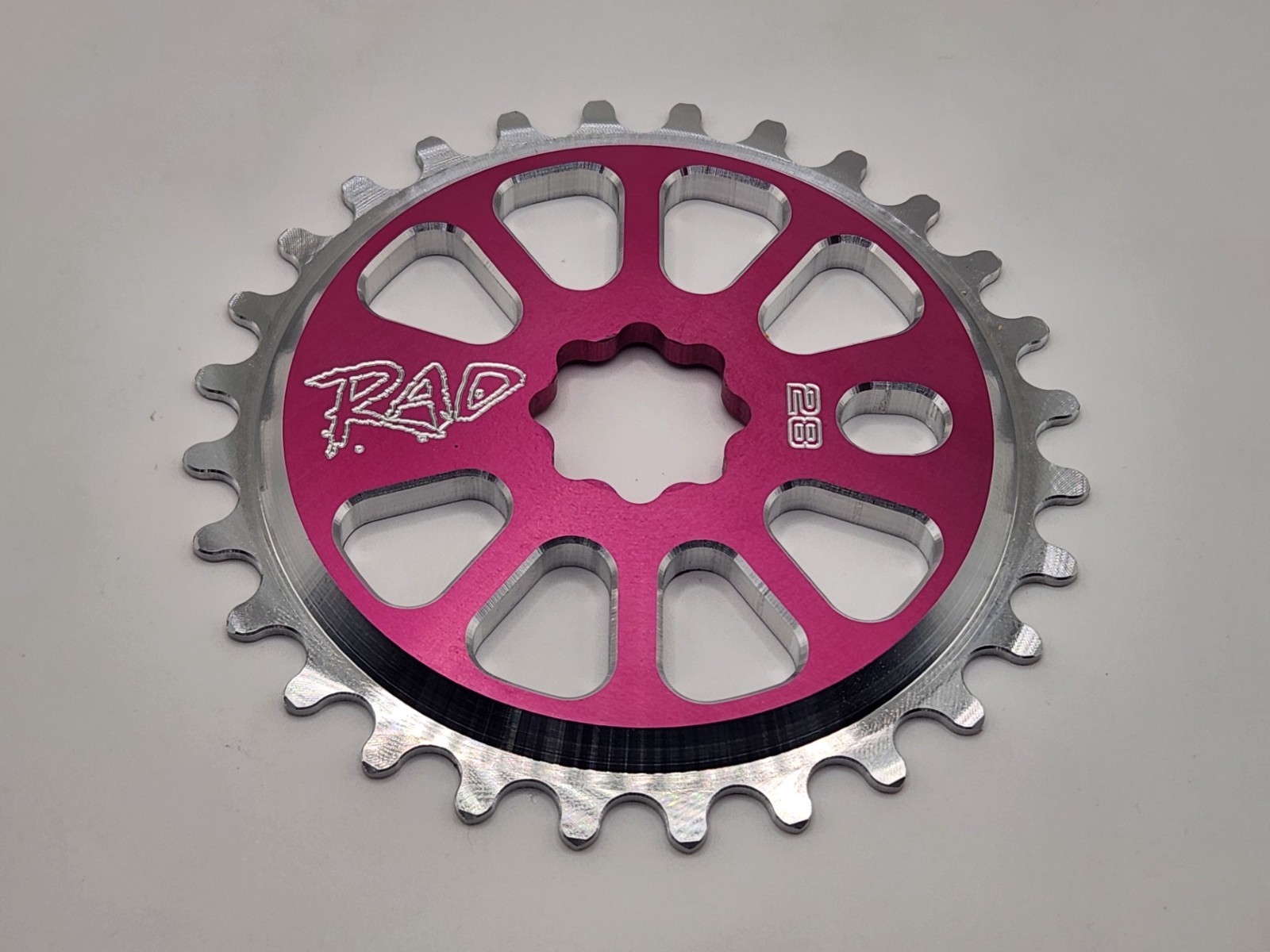 RAD BMX CO. ALUMINUM SPROCKET RAD BMX CO. ALUMINUM SPROCKET