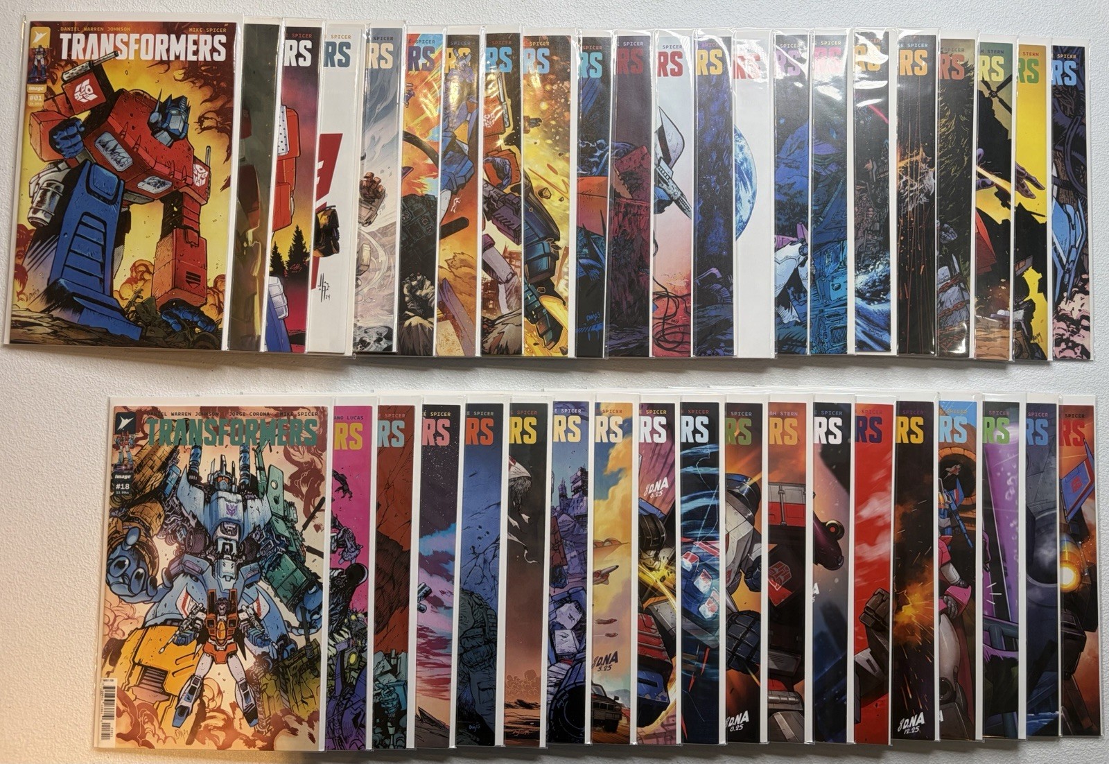 TRANSFORMERS#1-36 ALL 1ST PRT CVR A EXCEPT ISSUE #11+ EXTRAS (image) ENERGON NM