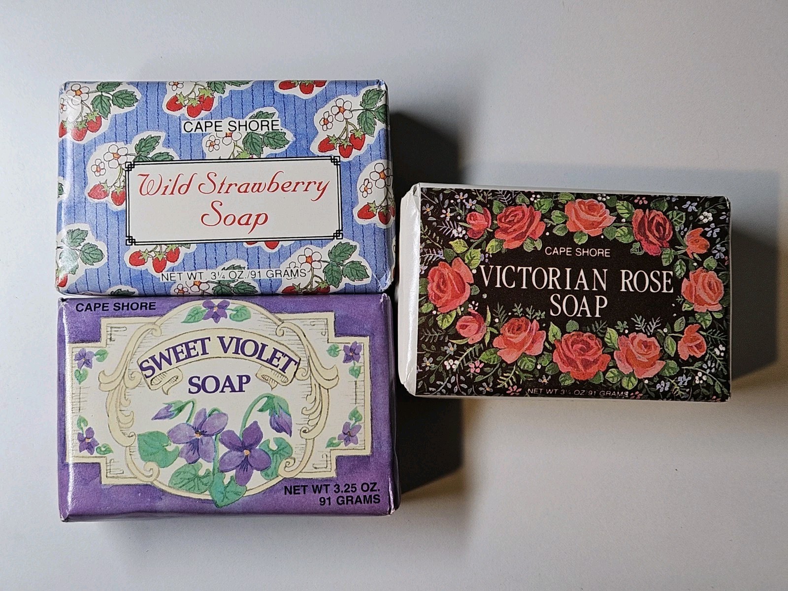 Vintage Cape Shore Various Scents Soap 3 pack Vintage Cape Shore Various Scents Soap 3 pack