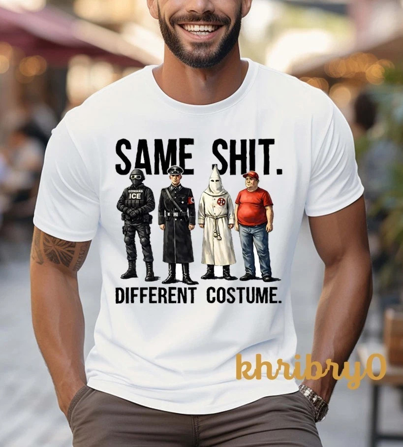 Same Sht Different Costume Anti Trump Political T-shirt