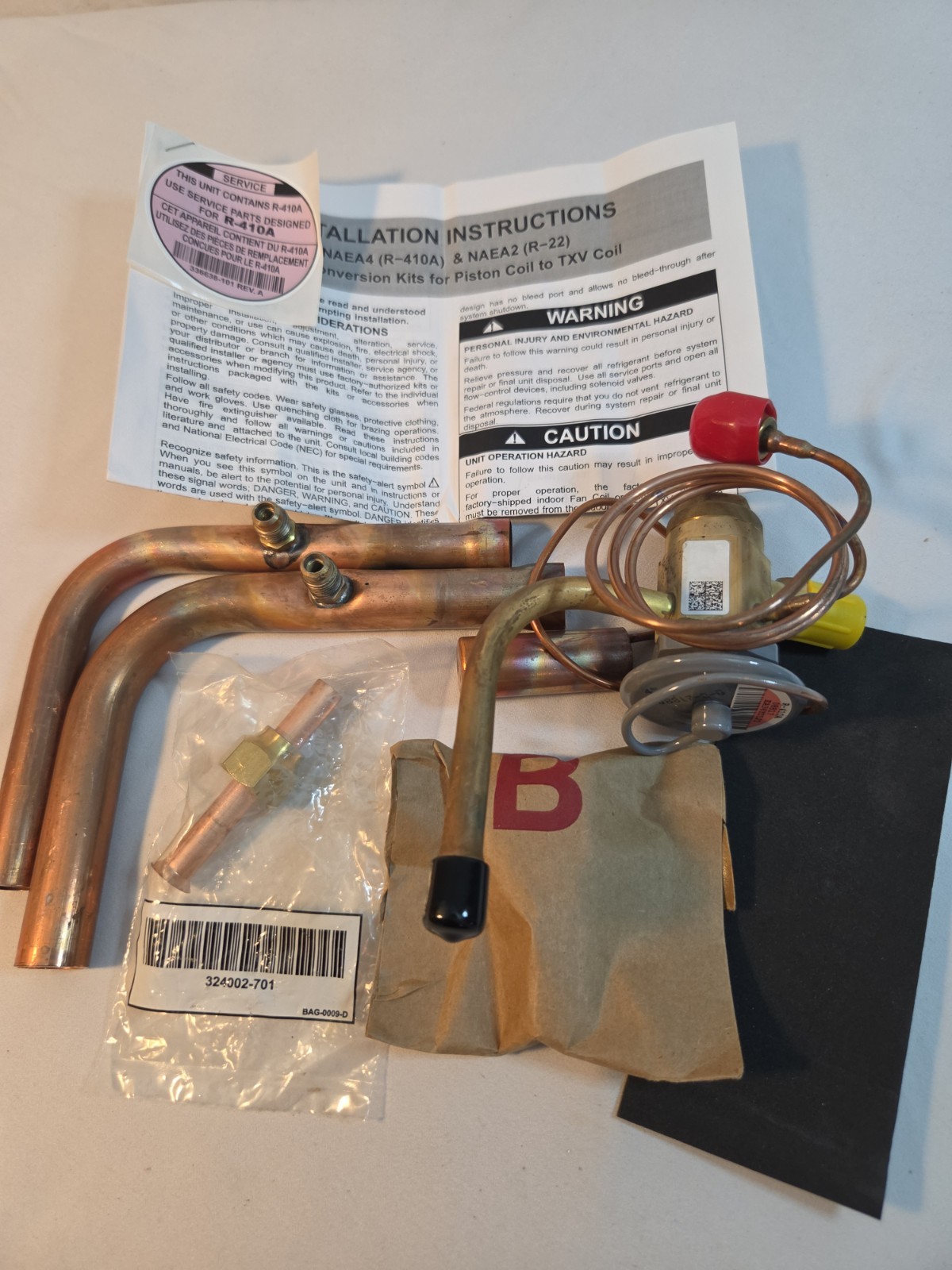 🛠ICP OEM TXV Expansion Valve Conversion Kit R-410A NAEA40501TX 1.5-2.5T HVAC🇺 🛠ICP OEM TXV Expansion Valve Conversion Kit R-410A NAEA40501TX 1.5-2.5T HVAC🇺