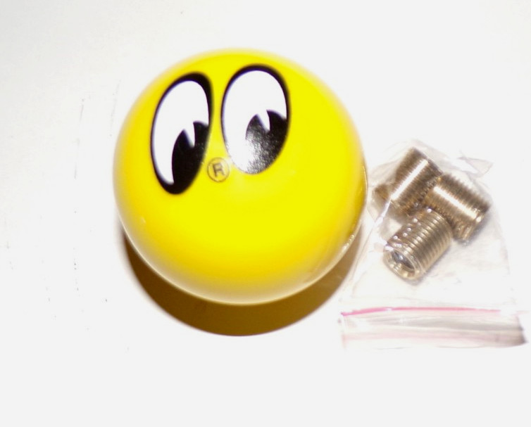 Mooneyes Yellow Shift Knob 2 1/4\ Mooneyes Yellow Shift Knob 2 1/4\