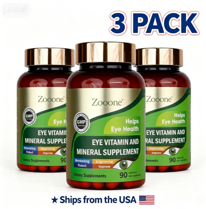 3x Zooone-Lutein Vitamins containing Zeaxanthin to Help Maintain Eye Health 90