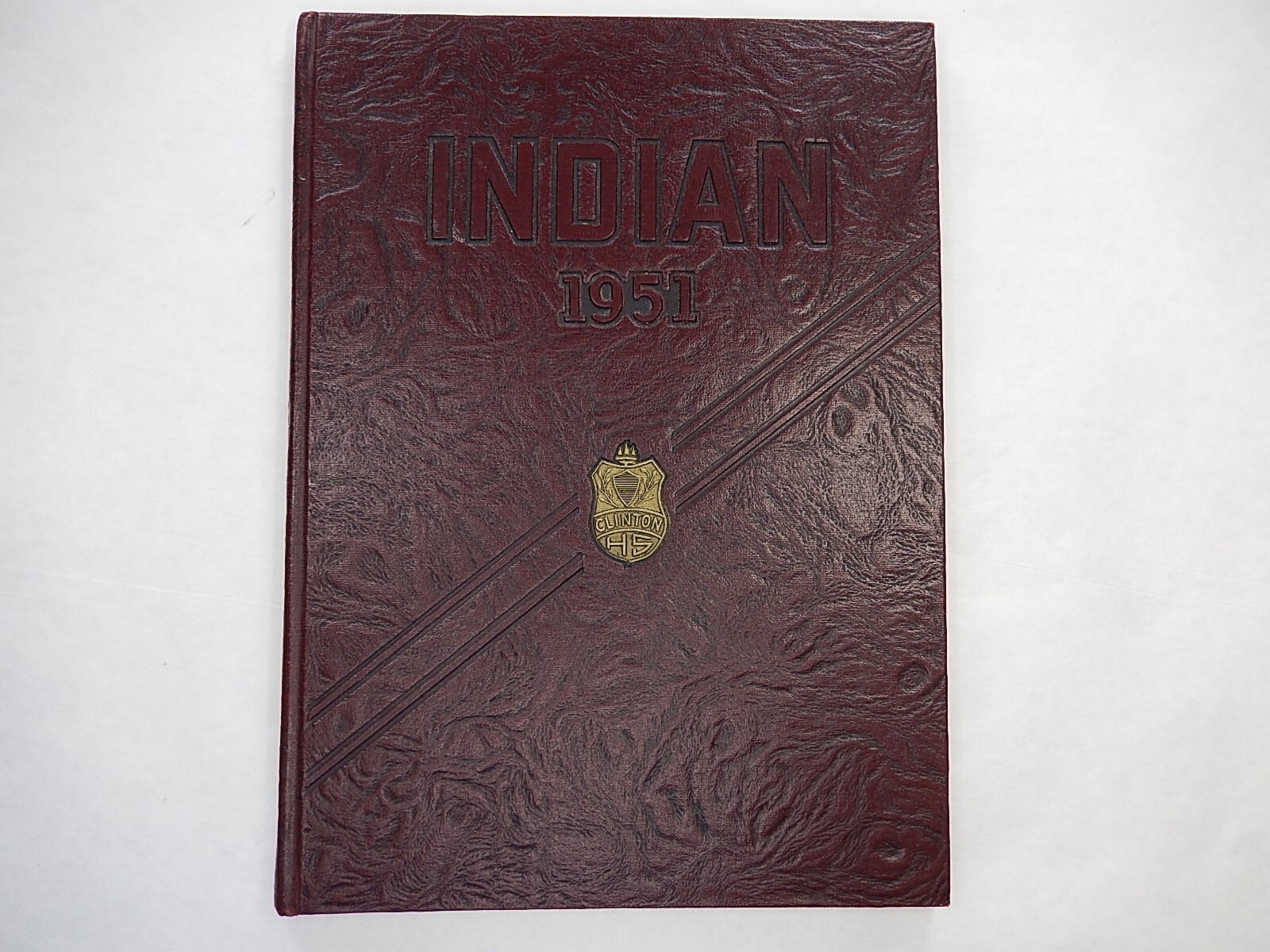 Yearbook, Clinton High School, Clinton New Jersey, 1951, Indian