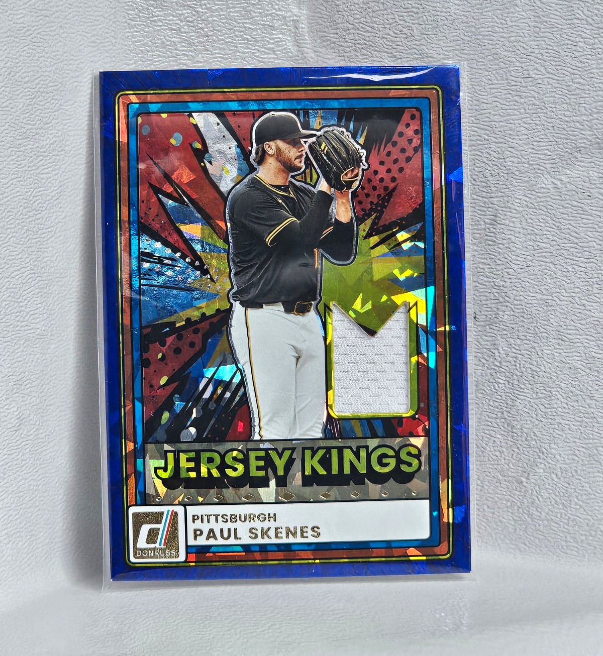 25-26 Panini Donruss Jersey Kings MEM Blue Ice Paul Skenes Pirates #JK-PS 