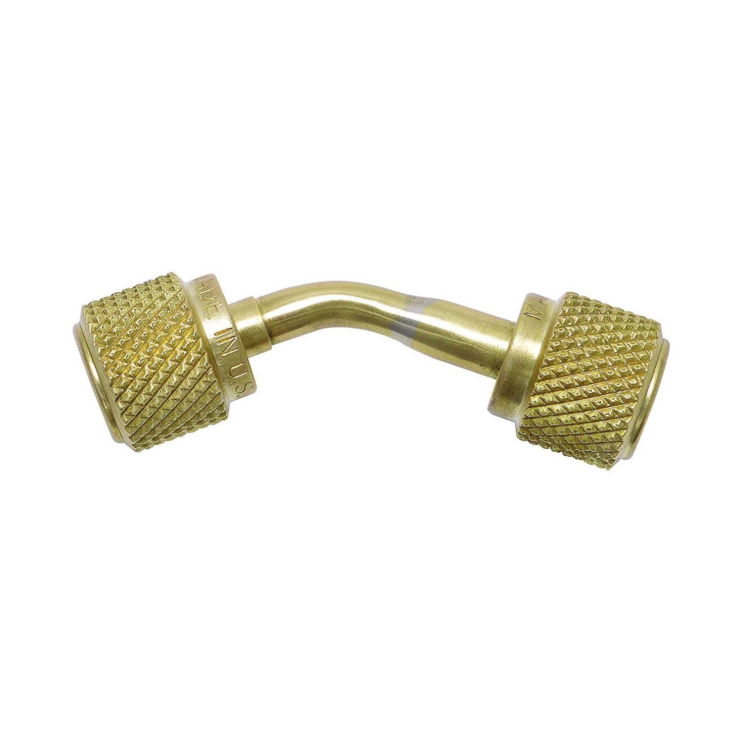Uniweld UVGA Vacuum Gauge Adapter 1/4 x 1/4 in Female Flare, hose nut with gaske Uniweld UVGA Vacuum Gauge Adapter 1/4 x 1/4 in Female Flare, hose nut with gaske