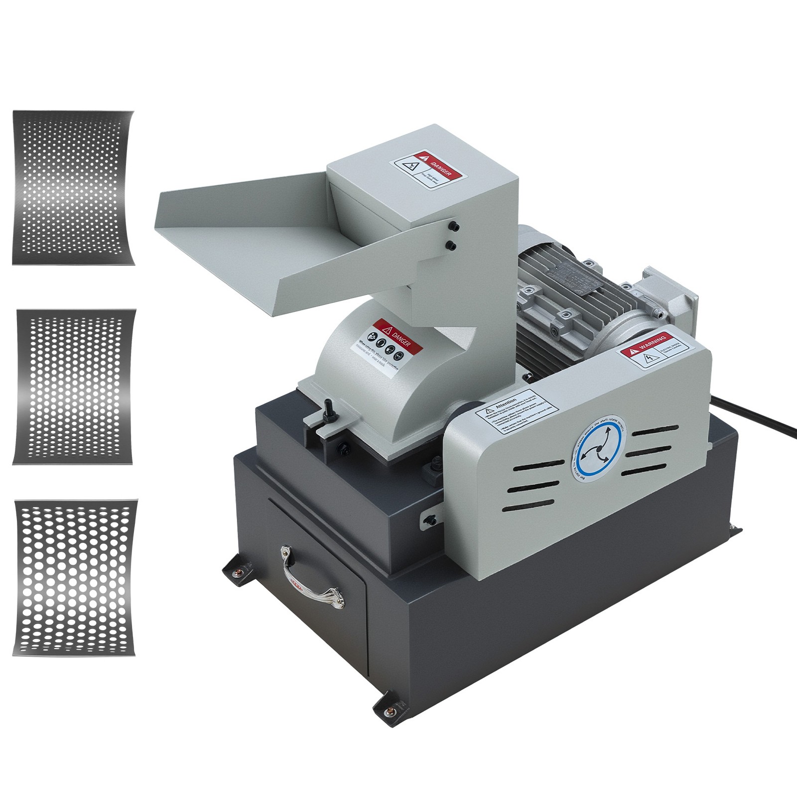 Uimoso 3KW Automatic Hammer Mill Crusher with3 Interchangeable Screens 3/6/10 mm Uimoso 3KW Automatic Hammer Mill Crusher with3 Interchangeable Screens 3/6/10 mm
