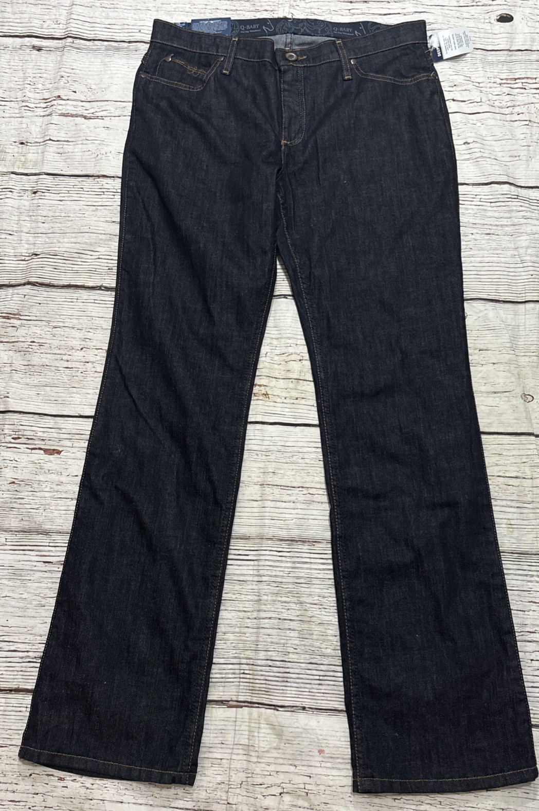 Wrangler Women’s Q-Baby Mid-Rise Ultimate Riding Jeans Size 31/34” NEW