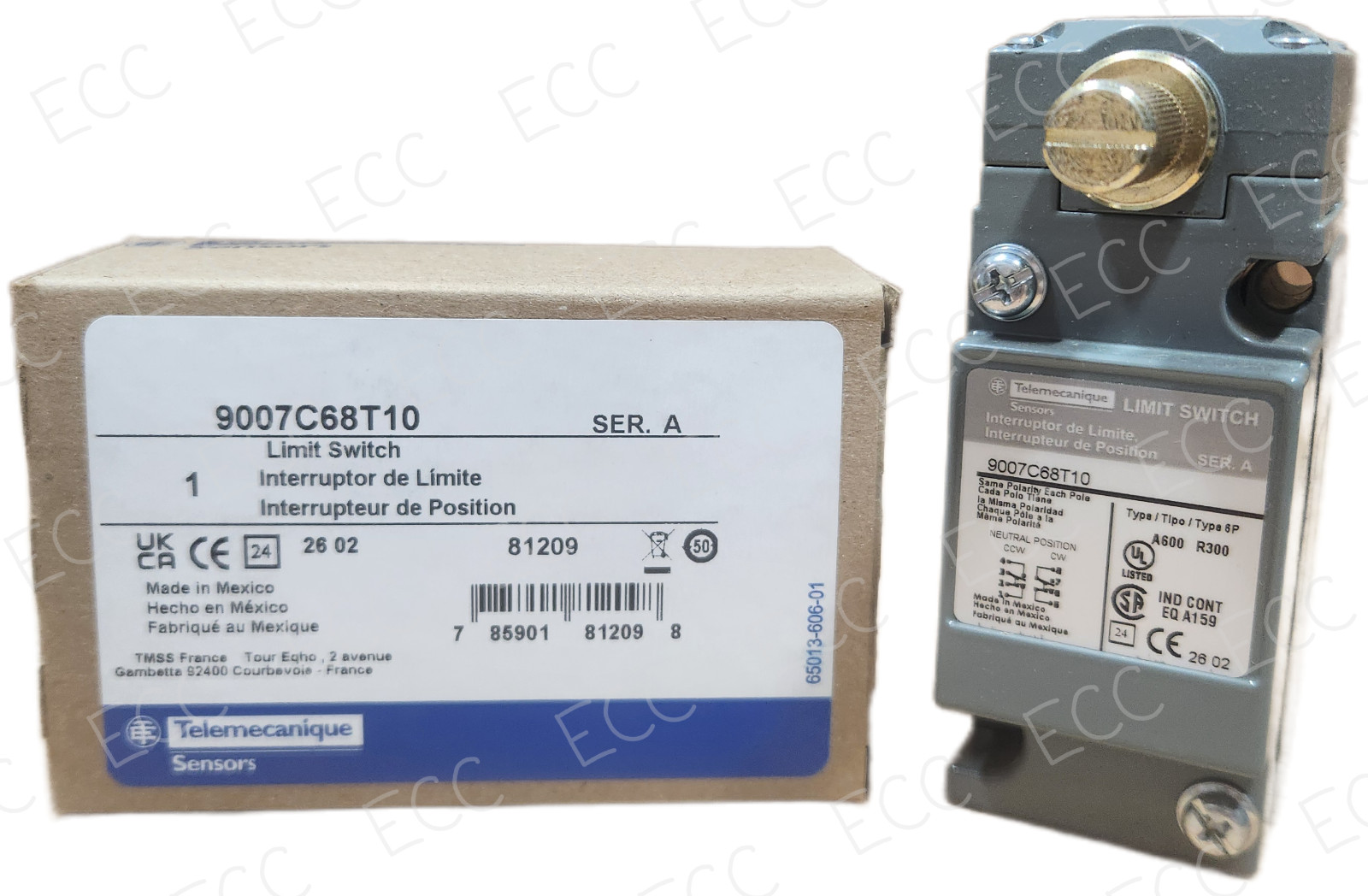 Telemecanique 9007C68T10 Limit Switch